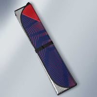 Custom Panama Football Auto Sun Shade Los Canaleros Harpy Eagle - Wonder Print Shop