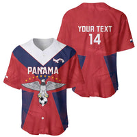 Custom Panama Football Baseball Jersey Los Canaleros Harpy Eagle - Wonder Print Shop