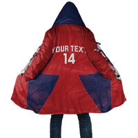 Custom Panama Football Cloak Los Canaleros Harpy Eagle - Wonder Print Shop
