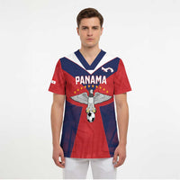 Custom Panama Football Scrub Top Los Canaleros Harpy Eagle - Wonder Print Shop