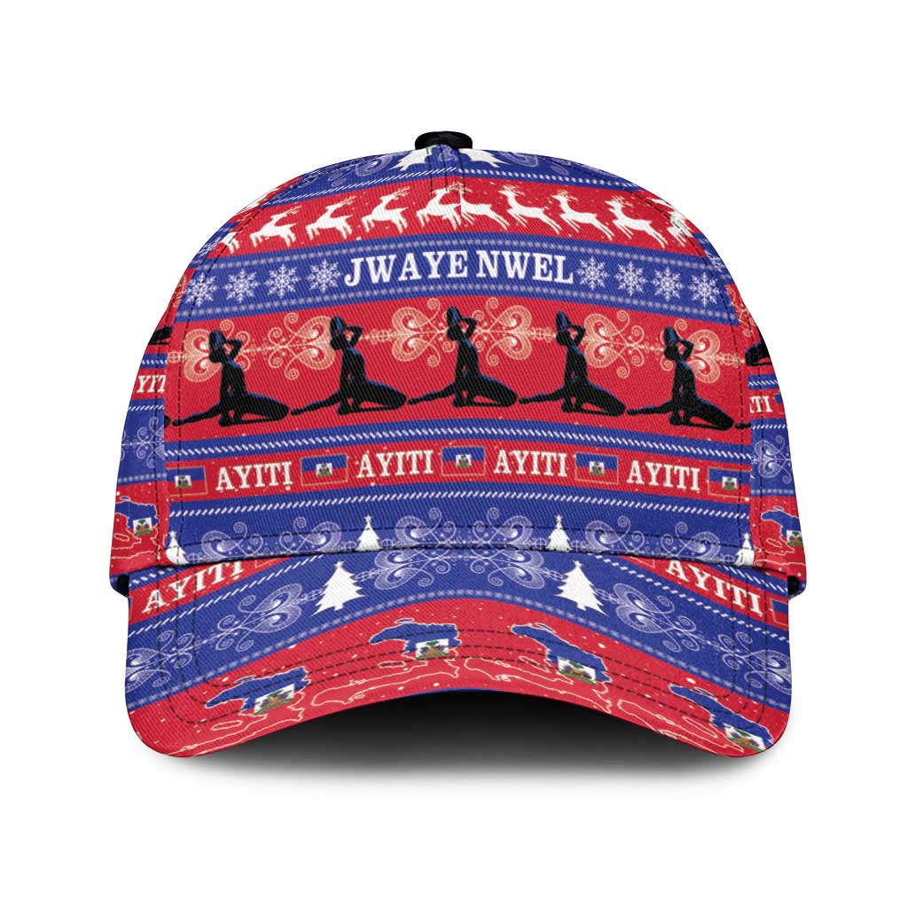 Haiti Christmas Classic Cap Jwaye Nwel Ayiti Neg Marron Veve Vodou - Wonder Print Shop