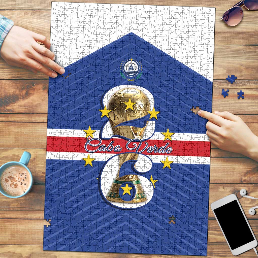 Cape Verde Football Puzzle 2026 Tubaroes Azuis First-ever World Cup - Wonder Print Shop
