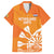 Personalised Netherlands Darts Family Matching Puletasi and Hawaiian Shirt Holland National Color - Grunge Style - Wonder Print Shop