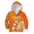 Personalised Netherlands Darts Kid Hoodie Holland National Color - Grunge Style - Wonder Print Shop