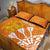 Personalised Netherlands Darts Quilt Bed Set Holland National Color - Grunge Style - Wonder Print Shop