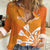 Personalised Netherlands Darts Women Casual Shirt Holland National Color - Grunge Style