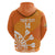 Personalised Netherlands Darts Zip Hoodie Holland National Color - Grunge Style