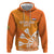 Personalised Netherlands Darts Zip Hoodie Holland National Color - Grunge Style