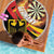 Germany Darts Beach Blanket Flaming Dartboard Style - Wonder Print Shop