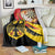 Germany Darts Blanket Flaming Dartboard Style