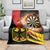 Germany Darts Blanket Flaming Dartboard Style