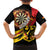 Germany Darts Family Matching Long Sleeve Bodycon Dress and Hawaiian Shirt Flaming Dartboard Style - Wonder Print Shop