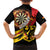 Germany Darts Family Matching Short Sleeve Bodycon Dress and Hawaiian Shirt Flaming Dartboard Style - Wonder Print Shop