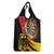 Germany Darts Grocery Bag Flaming Dartboard Style