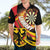 Germany Darts Hawaiian Shirt Flaming Dartboard Style - Wonder Print Shop