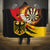 Germany Darts Hooded Blanket Flaming Dartboard Style