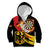 Germany Darts Kid Hoodie Flaming Dartboard Style - Wonder Print Shop