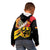 Germany Darts Kid Hoodie Flaming Dartboard Style - Wonder Print Shop