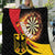 Germany Darts Quilt Flaming Dartboard Style - Wonder Print Shop