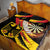 Germany Darts Quilt Bed Set Flaming Dartboard Style - Wonder Print Shop