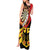 Personalised Germany Darts Tank Maxi Dress Flaming Dartboard Style