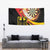 Germany Darts Tapestry Flaming Dartboard Style