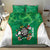 Personalised Ireland Darts Bedding Set Irish Dartboard Mascot Shamrock Pattern - Wonder Print Shop