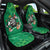 Personalised Ireland Darts Car Seat Cover Irish Dartboard Mascot Shamrock Pattern - Wonder Print Shop