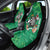 Personalised Ireland Darts Car Seat Cover Irish Dartboard Mascot Shamrock Pattern - Wonder Print Shop