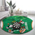 Personalised Ireland Darts Round Carpet Irish Dartboard Mascot Shamrock Pattern