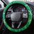 Ireland Darts Steering Wheel Cover Irish Dartboard Mascot Shamrock Pattern - Wonder Print Shop