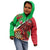 Personalised Wales Darts Kid Hoodie Welsh Dragon - Grunge Style - Wonder Print Shop