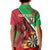 Personalised Wales Darts Kid Polo Shirt Welsh Dragon - Grunge Style - Wonder Print Shop