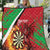 Personalised Wales Darts Quilt Welsh Dragon - Grunge Style - Wonder Print Shop