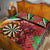 Personalised Wales Darts Quilt Bed Set Welsh Dragon - Grunge Style - Wonder Print Shop