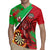 Personalised Wales Darts Rugby Jersey Welsh Dragon - Grunge Style