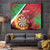 Personalised Wales Darts Tapestry Welsh Dragon - Grunge Style