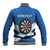 Personalised Scotland Darts Baseball Jacket Scottish Thistle - Flag Style - Wonder Print Shop