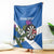 Personalised Scotland Darts Blanket Scottish Thistle - Flag Style