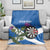 Personalised Scotland Darts Blanket Scottish Thistle - Flag Style