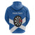 Personalised Scotland Darts Hoodie Scottish Thistle - Flag Style - Wonder Print Shop