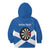 Personalised Scotland Darts Kid Hoodie Scottish Thistle - Flag Style - Wonder Print Shop