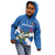 Personalised Scotland Darts Kid Hoodie Scottish Thistle - Flag Style - Wonder Print Shop