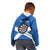 Personalised Scotland Darts Kid Hoodie Scottish Thistle - Flag Style - Wonder Print Shop