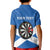 Personalised Scotland Darts Kid Polo Shirt Scottish Thistle - Flag Style - Wonder Print Shop