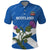 Personalised Scotland Darts Polo Shirt Scottish Thistle - Flag Style - Wonder Print Shop