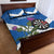 Personalised Scotland Darts Quilt Bed Set Scottish Thistle - Flag Style - Wonder Print Shop