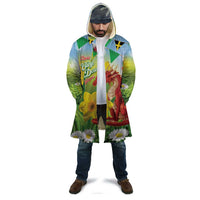 Wales Saint David's Day Cloak Dydd Gwyl Dewi Hapus Dragon Daffodil - Wonder Print Shop