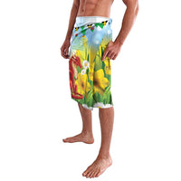 Wales Saint David's Day Lavalava Dydd Gwyl Dewi Hapus Dragon Daffodil - Wonder Print Shop