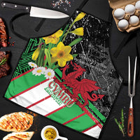 Wales Saint David's Day Apron Cymru Am Byth Welsh Dragon - Wonder Print Shop